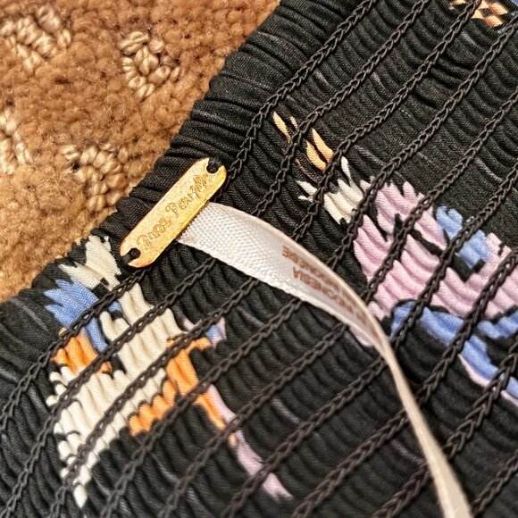 Free People Midi Dress Parrot Size 6 Sunshine of Your Love Printed A-Line Dress - Picture 13 of 16